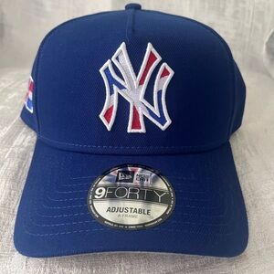New Era New York Yankees Dominican Republic Flag DR 9Forty 940 Snapback Cap Hat